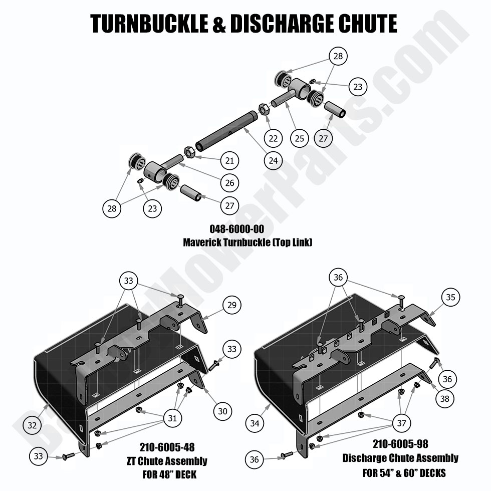 2019 Maverick - Turnbuckle and Chute